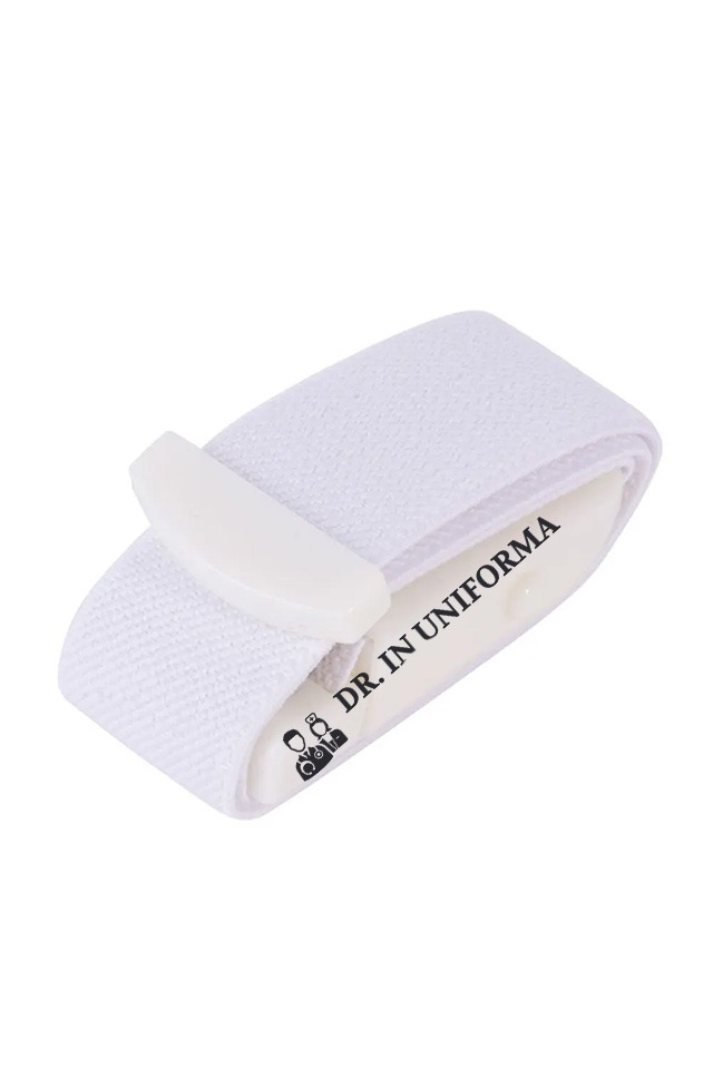 Laccio emostatico con sistema di sgancio rapido personalizzato di drinuniforma..