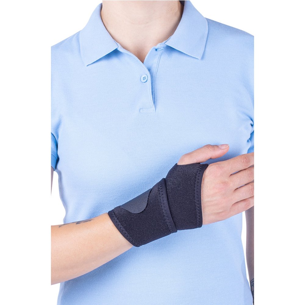 Tutore per polso mobile Triasport Manu Dynamic, SRT206, taglia universale, nero