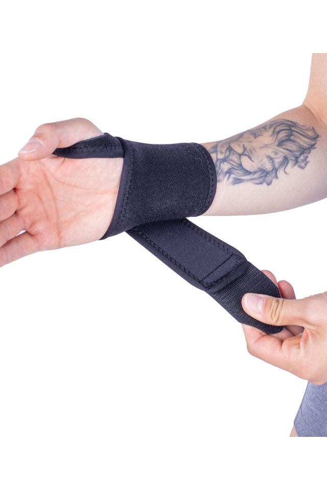 Tutore per polso mobile Triasport Manu Dynamic, SRT206, taglia universale, nero