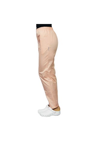 Pantaloni pesca unisex con elastico e due tasche laterali
