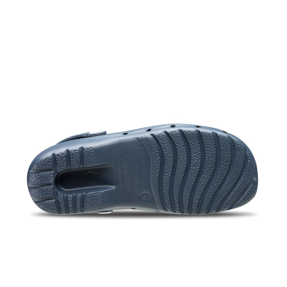 Zoccoli Medici DYNA In EVA - Antiscivolo (SRC), Lavabili, Taglia 39 EU, Blu/Arancio - Foto 9